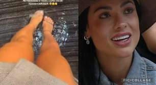 Ex-fazenda Rayane Figliuzzi enfrenta perrengue durante gravação de programa