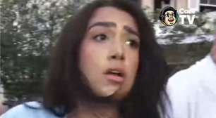 Repórter é agredida ao vivo após vitória do Santos