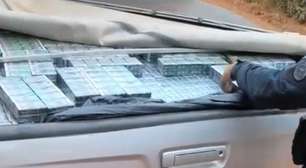 PRF apreende mais de 20 mil maços de cigarro contrabandeado após perseguição no Noroeste do RS