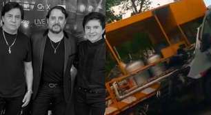 FORTE! Vídeo mostra como ficou a van onde irmão de Chitãozinho e Xororó morreu