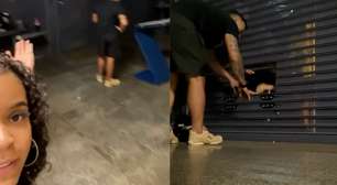 Casal fica preso dentro de agência bancária após portas automáticas se fecharem no interior de SP