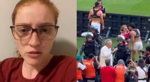 Jornalista se pronuncia após abordagem ofensiva de Bernabei, do Inter: 'Me senti importunada'