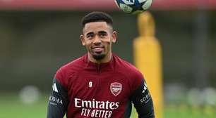 Gabriel Jesus volta a ser inscrito pelo Arsenal na Champions