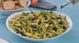 Caponata de abobrinha: aperitivo fácil, econômico e sofisticado
