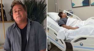 Leonardo reaparece após internação relâmpago: 'Tive que correr pro hospital'