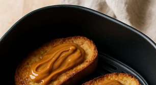 Rabanada com doce de leite na airfryer: receita fácil, rápida e perfeita para o Natal