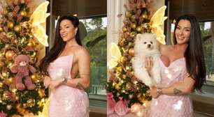 Juju Salimeni mostra detalhes de sua decoração de Natal de mais de R$ 50 mil