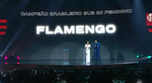 CBF erra anúncio ao vivo e troca Botafogo por Flamengo em premiação