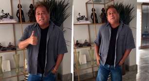 Leonardo recebe alta hospitalar e brinca: 'Não foi dessa vez, não'