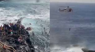 Quatro turistas morrem e um desaparece após serem arrastados por onda na costa da Espanha