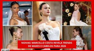 Noivas: veja 6 trends e 12 fotos de make e cabelos para 2026