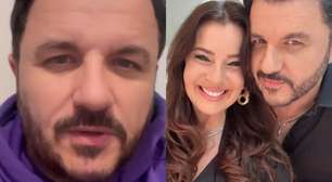 Aos 39 anos, esposa de Mauricio Manieri sofre AVC e passa por cirurgia: 'Fé'