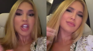 Sufoco! Virginia Fonseca passa por momentos de tensão durante voo