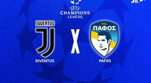 Juventus x Pafos: onde assistir, escalações e arbitragem