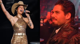 Apaixonado! Zé Felipe surge 'babando' durante apresentação de Ana Castela; vídeo