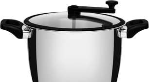 15% Pipoqueira Tramontina Allegra em Aço Inox - Review Completo