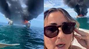 Brasileiros sobrevivem a incêndio e naufrágio de catamarã no Panamá