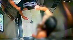 Vídeos mostram agressões antes da morte de mulher que caiu do 10º andar; suspeito é preso