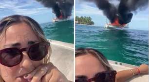Turistas brasileiros sobrevivem a naufrágio e incêndio de barco no Caribe: 'Estávamos desolados, traumatizados'