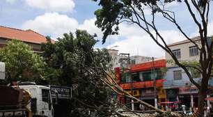 Forte ventania interrompe energia para 13% dos consumidores da região metropolitana de SP