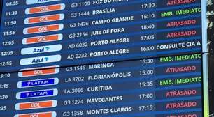 Ventania causa mais de 350 cancelamentos em Congonhas e Guarulhos; saiba quais são os direitos dos passageiros