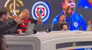 Vídeo! Previsão e reações de Adriano Imperador aos gols do Flamengo viralizam na web