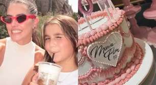 Deborah Secco faz festão para a filha e roupa da menina rende críticas: 'Só tem 10 anos'