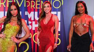 Nicole Bahls ganha como melhor look do Prêmio Multishow