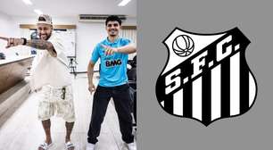 "Não acreditei quando vi": Torcedor vive momento inesquecível com Neymar no Santos FC