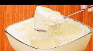 Sobremesa de coco que viralizou na internet: misturou, gelou, está pronta para a ceia