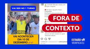 Vídeo de Flávio Bolsonaro sobre 1º turno das eleições é de 2022