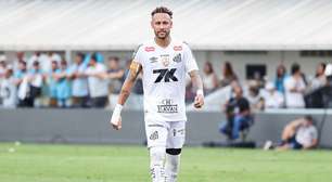 Neymar fará cirurgia no joelho antes de renovar com o Santos