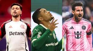 Com Messi e oito de Flamengo e Palmeiras, sai a lista para Rei da América