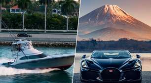 Um Bugatti Mistral custa cinco milhões de dólares; dirigi-lo pela primeira vez envolve convencer a polícia a organizar uma corrida