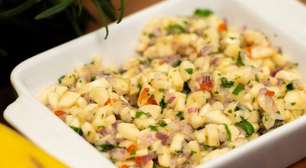 Vinagrete de banana nanica: um toque agridoce e surpreendente para sua salada de Natal