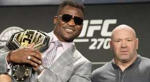 Dana White dá resposta definitiva sobre retorno de Ngannou ao UFC: 'Nada me deixa mais feliz'