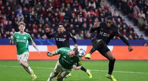 Bruno Guimarães marca contra, e Newcastle empata com Leverkusen pela Champions