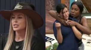 'A Fazenda 17': Saory confronta Duda após expulsão de Carol: 'Você é baixa'