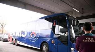 Ônibus do PSG é alvo de ataque com pedras na madrugada em hotel na Espanha