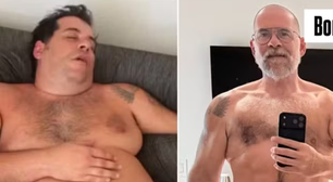 Leandro Hassum impressiona ao mostrar mudança no corpo depois de perder 65 kg