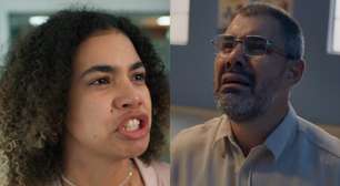 Três Graças: Jorginho faz revelação perversa para Joélly e a adolescente detona o pai: 'Minha mãe tá certa'