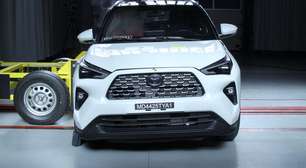 Toyota Yaris Cross ganha 2 estrelas no Latin NCAP, mas é mais seguro no Brasil
