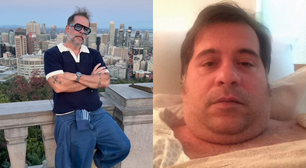 Sem camisa, Leandro Hassum exibe 'shape' definido após perder 65 kg; veja antes e depois