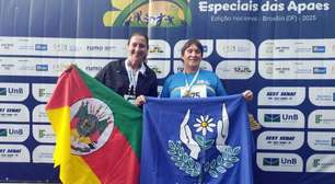 Aluna da Apae gaúcha conquista ouro em competição nacional de atletismo