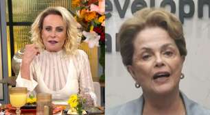 Ana Maria Braga surpreende no Mais Você com recado para Dilma Rousseff