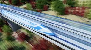 China pretende criar um trem-bala que viaja no vácuo e consegue alcançar 4.000 km/h; o problema será mantê-lo