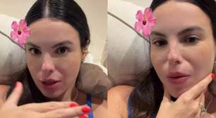 Sthefany Brito revela sintoma grave da terceira gravidez: 'A gente dá um jeito'