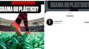 Neymar, Lucas e mais: jogadores apoiam mobilização do Flamengo contra grama sintética