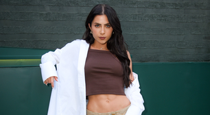 Jade Picon de tons terrosos e Camila Pitanga de boho chic de R$ 500