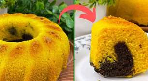 Bolo de cenoura mesclado sem leite e sem glúten: receita deliciosa e inclusiva